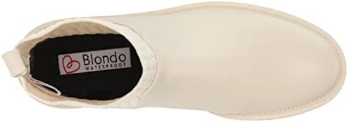 Blondo Women's Waterproof Hallie Ankle Boot, Bone, 8 | Image 4