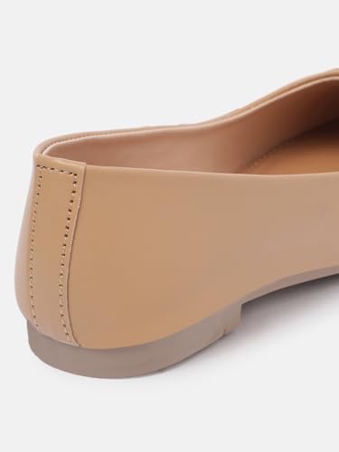 Image of Marc Loire Women's Slip-On Flat Ballerina Shoes for Casual Wear, Party and Formal Occasions