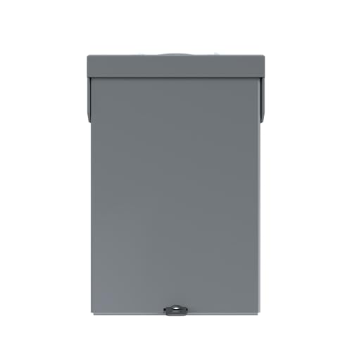 Panel de spa Siemens W0204L1060G20 exterior con interruptor GFCI de 20 amperios 3
