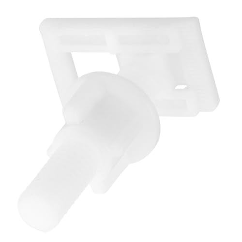 Vaguelly 1Paar Toilettensitz Schrauben aus Kunststoff Einfache Montage für Toilettendeckel Stabiler Befestigungsmechanismus Kompatibel mit Wc-sitz Abdeckungen Ersatzteil