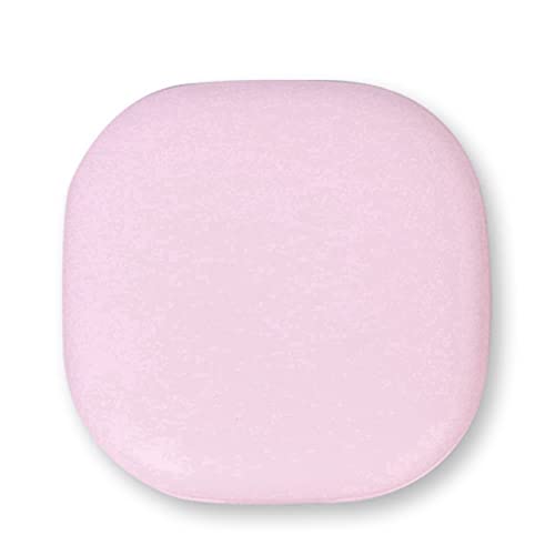 Remingtape Mini espejo de maquillaje LED con bolsillo de 5 aumentos, práctico espejo de doble cara, color rosa