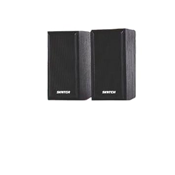 Sai Enterprise 6 Watt 2.0 Channel USB Portable Multimedia Speaker (Black)