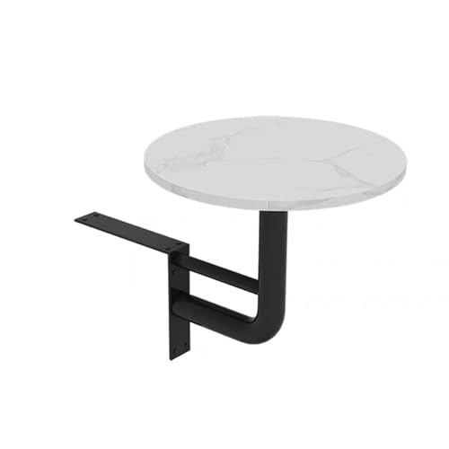Table pliante gain de place avec bureau flottant compact en bois