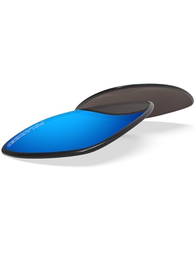 Image of BLAZERBUCK Polarized Replacement Lens & Nose Piece for Oakley Plaintiff Squared OO4063 Sunglass