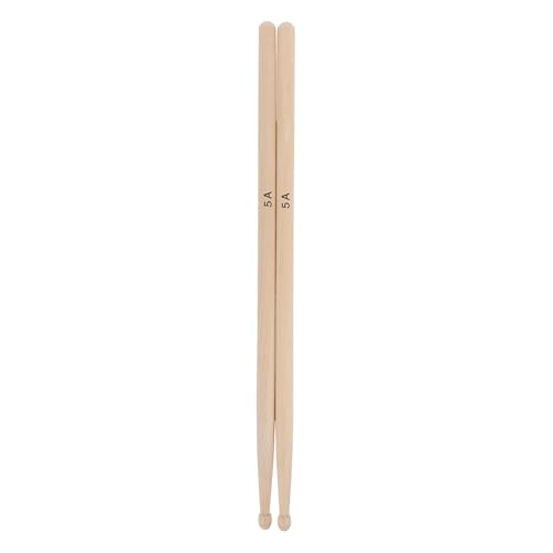 Baquetas de Madera de Arce Suaves para Batería para Principiantes y Amantes de la Música con Agarre Cómodo miniatura 1