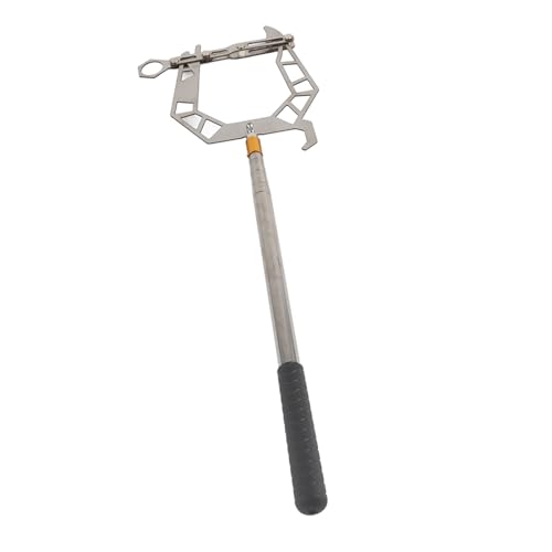 Ymiko Boat Hook, Telescoping Boat Hook Pole Dock Hook Long Distance Threader Telescoping Boat Hook UType Boat Hook for Docking for Your Home and Outdoor