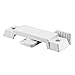 Prime-Line MP2590 Sash Lock, Diecast Construction, White, Used on Vertical and Horizontal Sliding Windows, (2-pack), 2 Piece