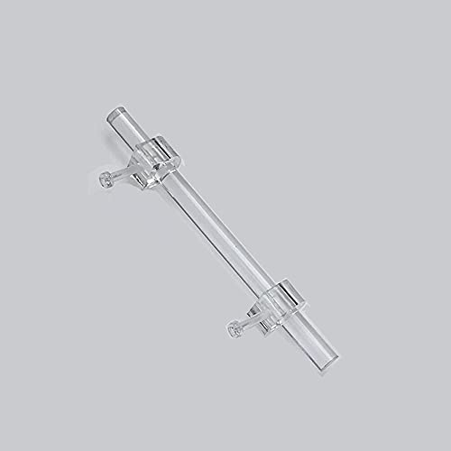 tooloflife 200mm Transparent Acrylic Cabinet Drawer Pulls Modern Cabinet Handle Bar Furniture Door Knobs T Bar Handle
