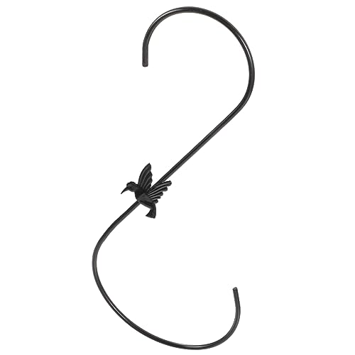 BESPORTBLE Gancho De Hierro Forjado Pajarito Gancho Comedero para Pájaros Ardilla Poseedor Pararse Artificial Juguetes Árbol Grandes Ganchos En s Exterior Kiosko Percha Planchar