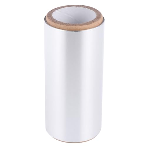 FRCOLOR 1 Rouleau papier d'aluminium de salon papillote ongle colorant pour cheveux papier d'aluminium pour la coloration des cheveux feuille de permanente de coiffure blanche