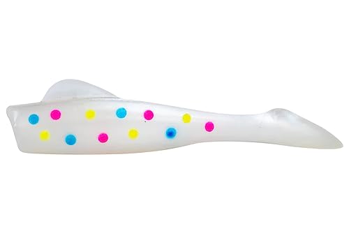 Dark Matter Fishing Lures - Fishaholic Finback Shad Soft Plastic Swimbaits - 5