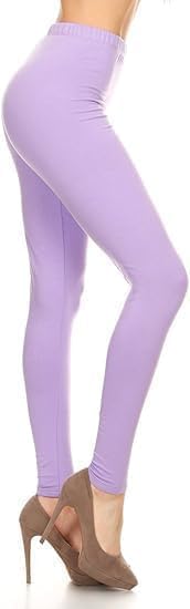 JAGMOOLYA Products Women's and Girl's Ultra Soft Strectable Cotton Ankle Length Legging (LAVEDER) Lavender-image-2