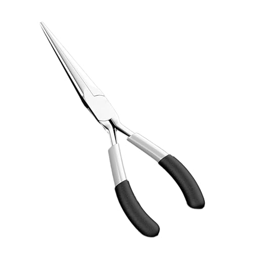 Pince à bec plat sans dents pour la fabrication de bijoux - Convient pour plier et lisser