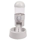 Luyismer Pet Dog for Cat Automatic Feeders Drinking Bowls Container Cage Durable to Use Gift Large Capacity and Large Water Sink