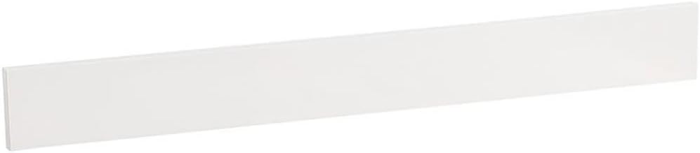 Elegant Decor Napoli 42" Engineered Stone Backsplash in Ivory White