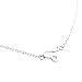 Collar para mujer con signo del zodiaco Zodiaco Meranu, cadena de plata de ley 925, 42 cm, Plata esterlina