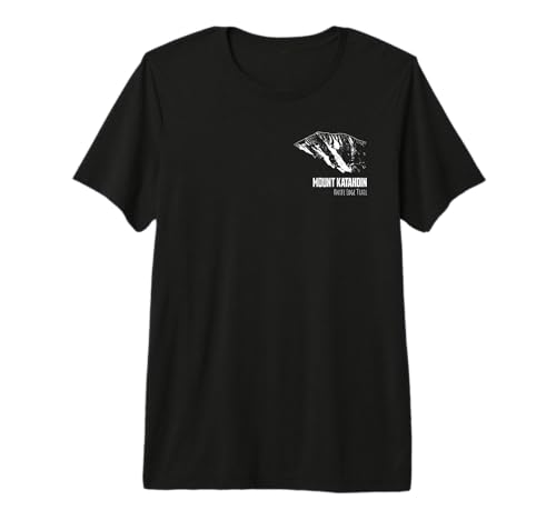 Katahdin Knife Edge Trail Hiking Souvenir T-Shirt