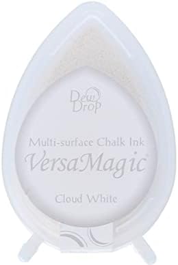 Rayher 29117102 Versa Magic Chalk Ink - Stempelkissen, Größe L, weiß, 9 ...