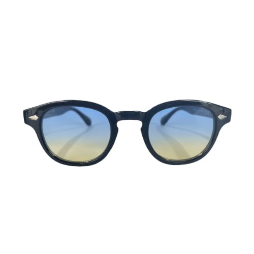 Gafas de Sol Hombre y Mujer - Lentes Polarizadas UV400, Montura Redonda y Lentes - Ideales para Conducir y Tiempo Libre - Con Estuche Protector