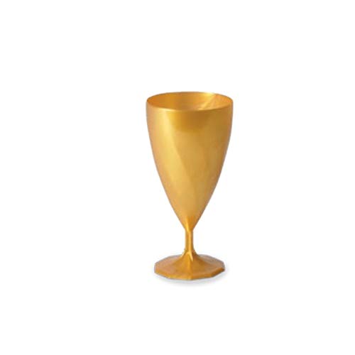 6 VERRES À VIN 15CL - OR Cover