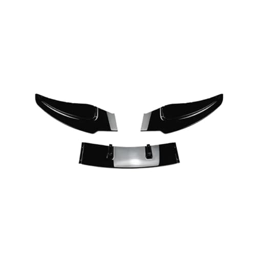Spoiler avant noir brillant pour BMW Série 1 E81 E82 E87 E88 2008-2011
