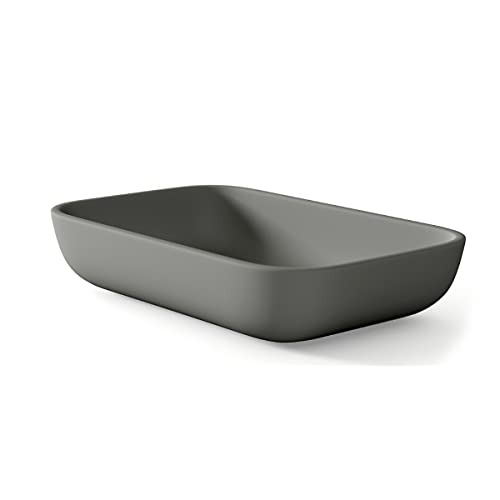 Lavabo sobre Encimera Baño Resina Mineral Recubierta de Poliuretano Acrílico | Lavabo Baño para...