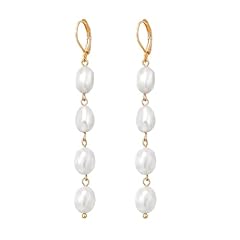 Pearl Earrings-Gold