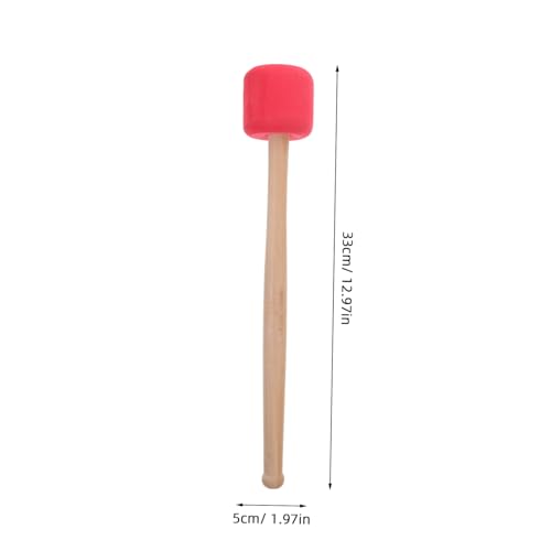Baquetas Levemolo Elegantes para Batería Rojo miniatura 2