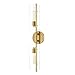 Mitzi H326102-AGB Ariel Wall Sconce, Brass