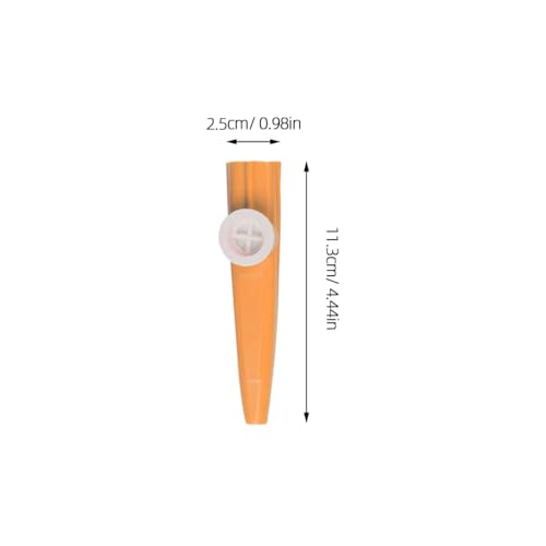 Toyvian 50 Stück Plastik-kazoo Kinder-kazoo Kazoo-pfeife Kleine Kazoos Kazoo Für Kinder Kazoos Für Erwachsene Kazoos Masse Kazoo-instrumente Musikinstrumente Für Kinder Bass-kazoo