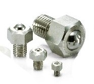 BRUHS-8-S Hexagon Head Screw Type Ball Transfer Unit for Upward Facing Applications