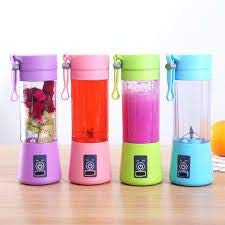 Mini Liquidificador portátil Shake 2x1 - carregador portátil - Juice Cup