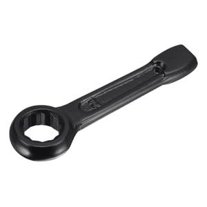 #US 24mm Box End Ring Type Impact Wrench Steel Single Head Wrench Tool