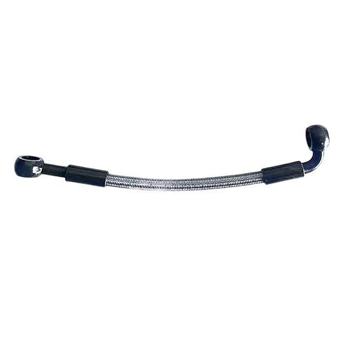 Durite de frein moto 300cm en inox tressé pour raccordement hydraulique M10