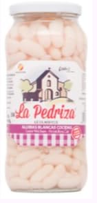 Haricots blancs cuits en boîte La Pedriza conserve 560g texture ferme
