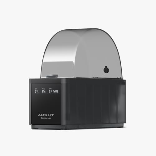 Image of Bambu Lab AMS HT Automatic Material System by WOL3D - Multi-Color & Multi-Material 3D Printing, 85C Filament Dryer, RFID Filament Sync, Airtight Storage, Compatible with All Bambu Lab 3D Printers