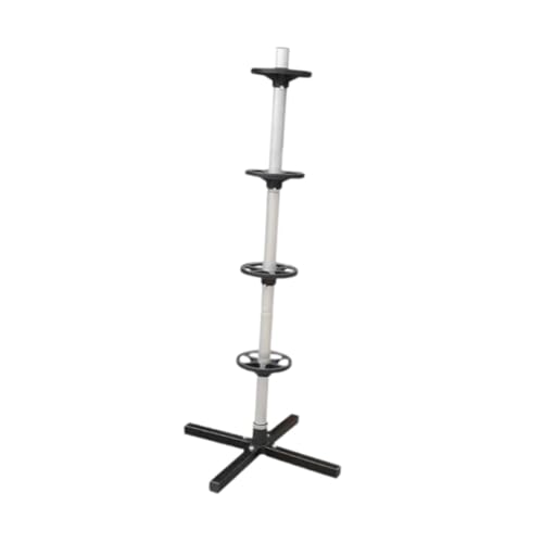 F Fityle Support de Rangement pour pneus, Portable et Multifonctionnel, Gain de Place, pour Garage et Atelier de réparation Automobile.