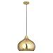 Robert Abbey 9874 Dal - 12.50 Inch 1 Light Pendant, Aged Brass Finish with Metal Shade