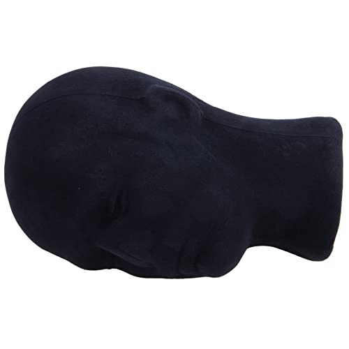 Tête mannequin mousse noire pour éviter la déformation de vos chapeaux - 5