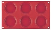 Marttellato SF04670 Flexible Mold, Flan Mold, 6 Pieces, Silicone, Italy WML7201