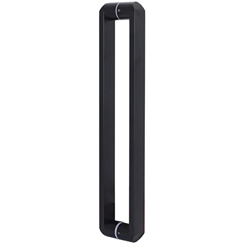 Tirador de Puerta Moderno, Tirador de Puerta de Granero Negro, Tirador de Puerta de Madera con Acabado Mate, Tirador de Puerta de Barra de Ducha de Cocina de Pasillo de