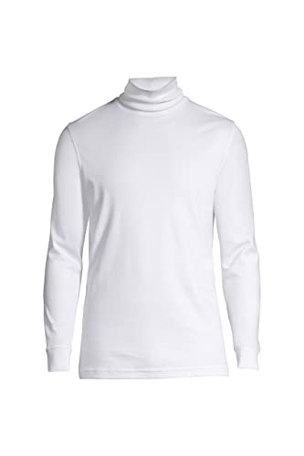 Lands' End Men's American-Grown Supima Cotton Turtleneck Shirt4
