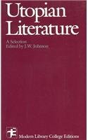 Utopian Literature: a selection 0075536676 Book Cover