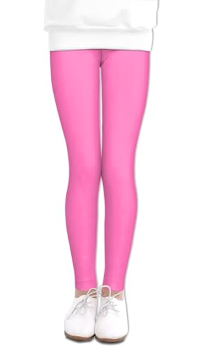 Image of LUOUSE Girls' Leggings Full Length Comfy Pants Trousers 4-13 Years
