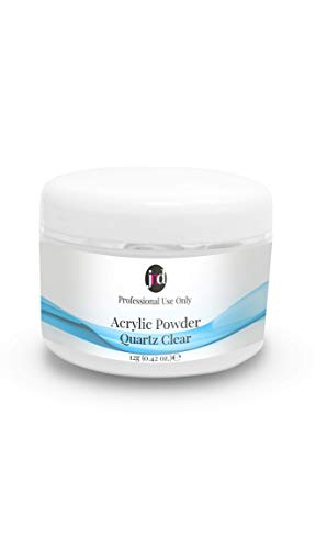 JND Acrylic Powder Quartz Clear 12g