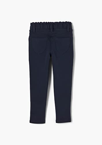 Legging fille s.Oliver 2157029 noir à taille retroussée en coton doux