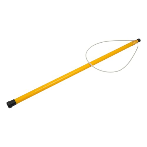 Telescopic Pool Rescue Hook, 3.44-14.76ft Emergency Water Rescue Hook, Water Emergency Lifesaving Equipment, Easy To Recognize & Integrated Structure For Lifeguard, Lake, Beach & Water Park.(Yellow)