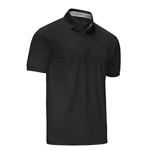 Mio Marino Golf Polo Shirts for Men - Dry Fit - Ultra-Thin Breathable Fabric - Main Image