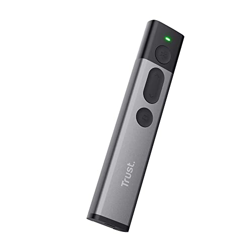 Trust Kazun Dispositivo per Presentazioni Wireless, Design Moderno Ultrasottile, Portata del Segnale Wireless 30 metri,...