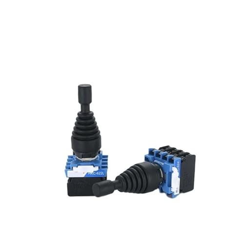 Interruptor con palanca de mandos de 2 vías y bloqueo de 22mm para control